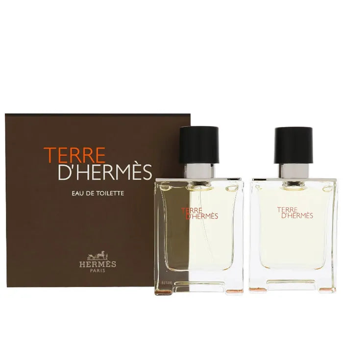 Hermès Terre D´Hermes Eau De Toilette Spray 2x50ml - Jag Couture London