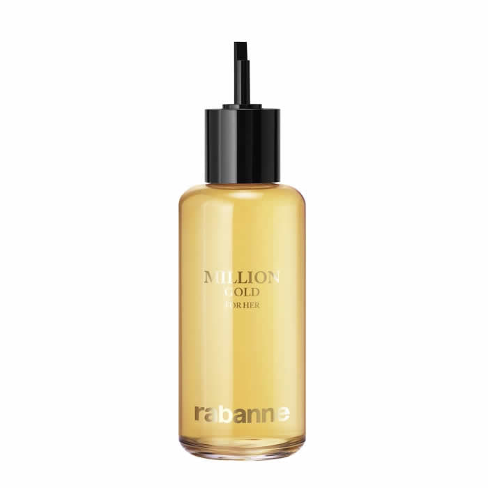 Rabanne Million Gold For Her Eau De Parfum 200ml Refill Jag Couture London - New York