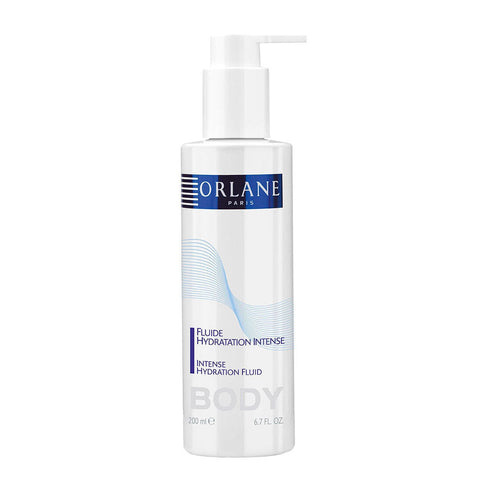 Jag Couture London New York Orlane Hydrating Body Fluid 200ml bottle with pump, smooth and moisturizing for the skin.