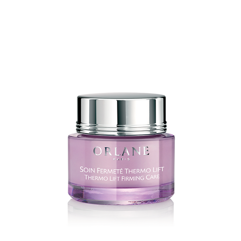 Jag Couture London New York Orlane Thermo Lift Firming Care 50ml skincare jar with white lid and sleek packaging.