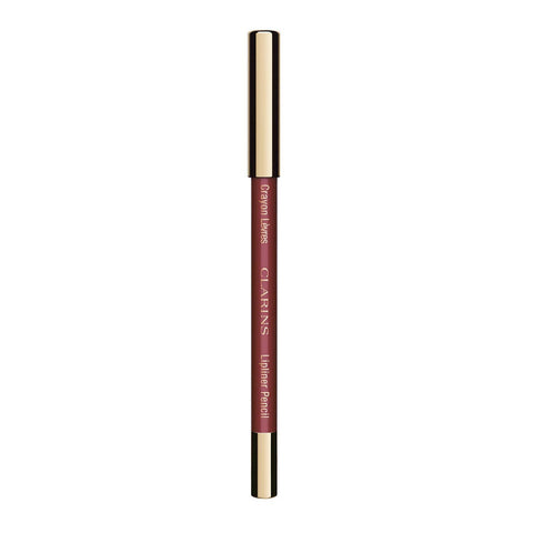 Jag Couture London Clarins Lipliner Pencil 05 Roseberry with sharpened tip and smooth texture on a neutral background.