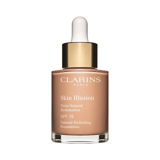 Clarins Skin Illusion Natural Hydrating Foundation Spf15 107 Beige 30ml Jag Couture London - New York