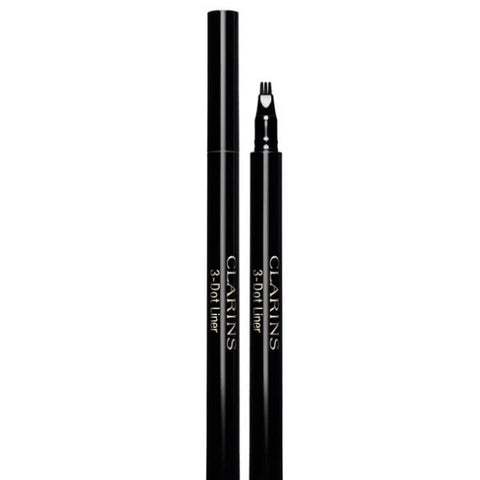 Clarins 3 Dot Liner 01 Black eyeliner in 0.7ml tube, featuring a sleek black design by Jag Couture London - New York.