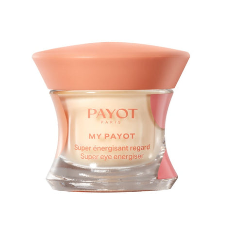 Jag Couture London Payot Super Eye Energiser 15ml skincare tube with applicator, designed to refresh and energize the eye area.