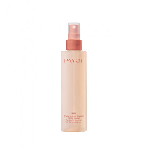 Jag Couture London Nue Gentle Toning Mist in 200ml bottle, featuring clear liquid and spray nozzle, designed for refreshing skincare.