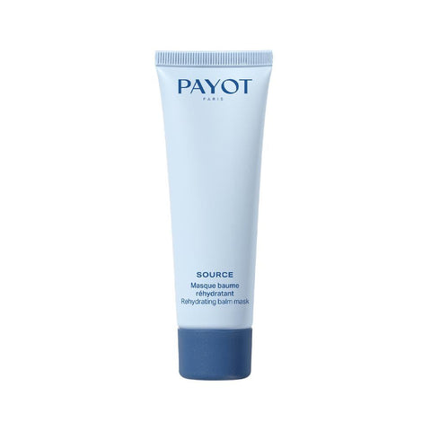 Jag Couture London New York Payot Source Masque Baume Rehydratant 50, hydrating balm mask in a jar, with a smooth, creamy texture.