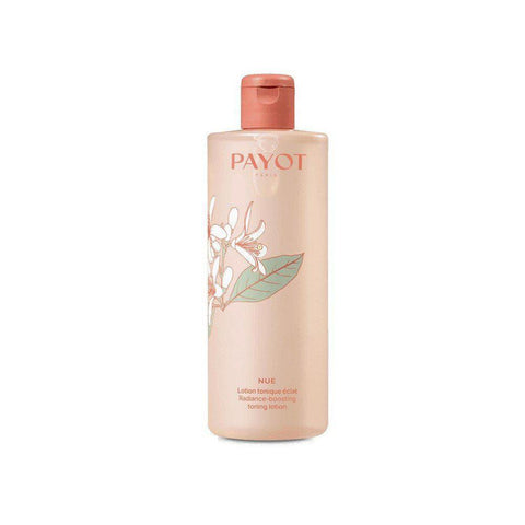 Payot Nue loción tonificante iluminadora de 400ml, con envase de edición limitada, en la imagen.
