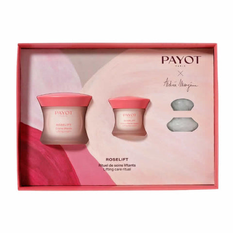 Set of three Payot Roselift Crème Liftante jars by Jag Couture London featuring luxurious anti-aging face creams in 50ml containers.