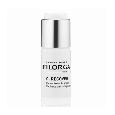 Jag Couture London New York Filorga C-Recover Anti-Fatigue Radiance Concentrate 3x10ml bottles displayed on a white background.