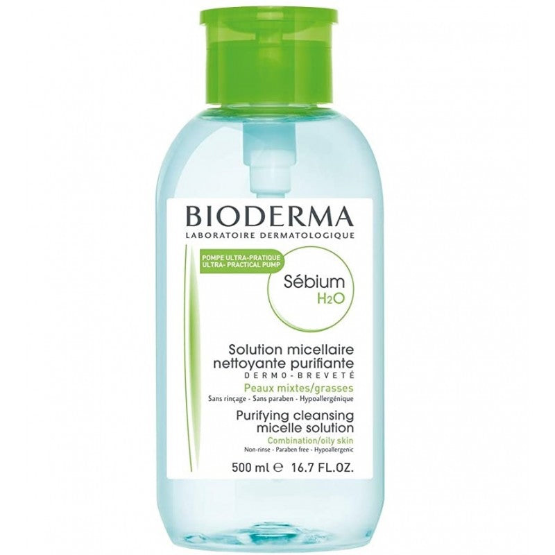 Bioderma Sebium H2O Reverse Pump 500ml Jag Couture London - New York