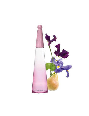 Issey Miyake L'eau D'issey Solar Violet EDT spray bottle, 50ml, with floral and violet notes, in elegant packaging.