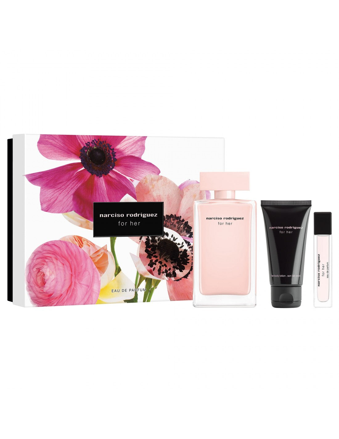 Narciso Rodriguez For Her Estuche 3 Piezas Jag Couture London - New York