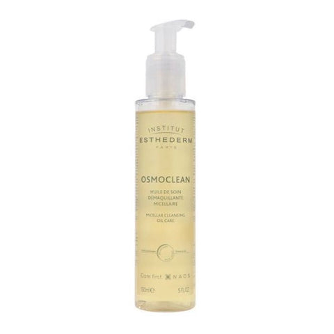 Institut Esthederm Osmoclean Micellar Cleansing Oil by Jag Couture London, 150ml bottle with pump for gentle facial cleansing