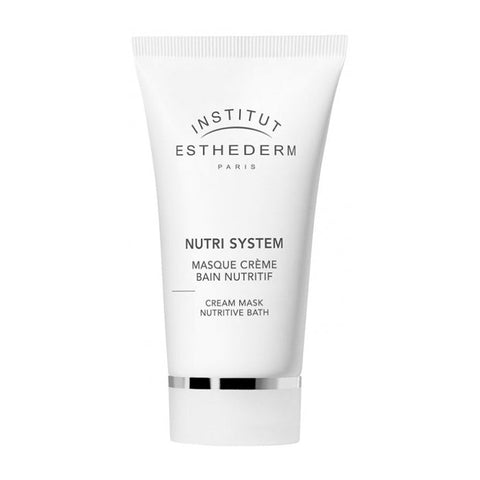 Institut Esthederm Nutri System Cream Mask from Jag Couture London, showing a 75ml jar of nourishing face mask.