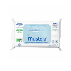 Mustela Biodegradable Wipes 60 Units Jag Couture London - New York