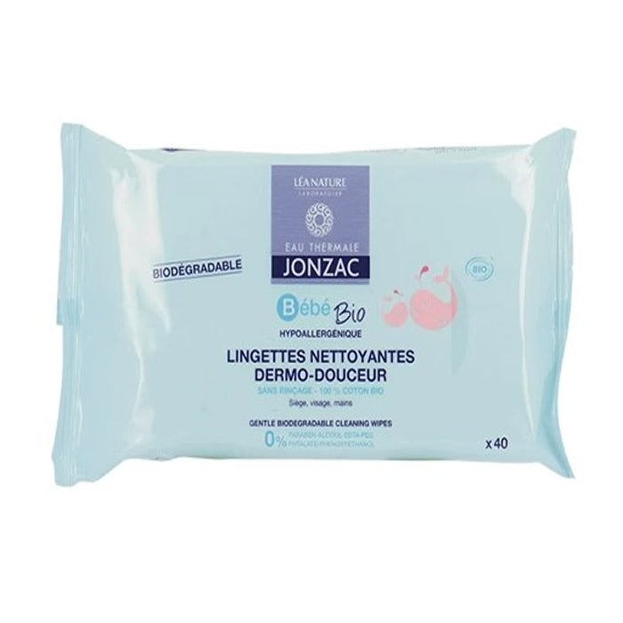 Jonzac Bébé Bio Gentle Biodegradable Cleansing Wipes x40 Jag Couture London - New York