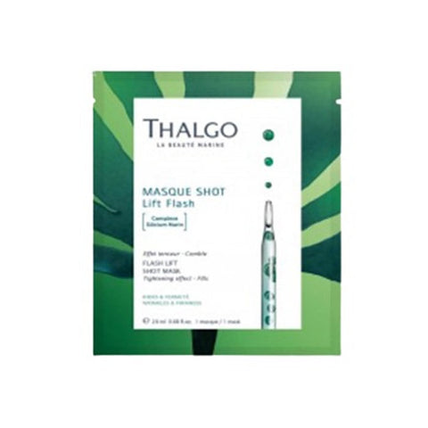 Jag Couture London New York Thalgo Masque Shot Lift Flash 20ml skincare product in a sleek tube with a silver cap.