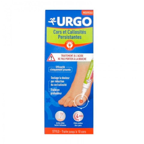 Jag Couture London - New York Urgo Persistent Calluses Stick, close-up of the skincare product for treating persistent calluses.