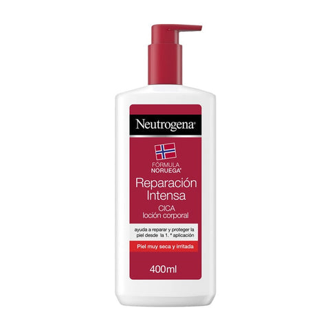 Jag Couture London New York Neutrogena Intensive Repair Body Lotion 400ml bottle with pump for smooth, hydrated skin