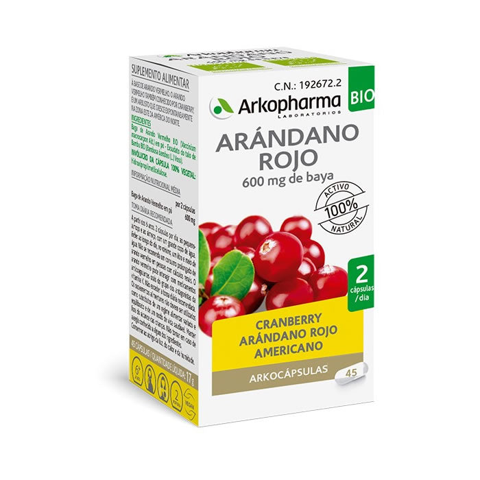 Arkopharma Cranberry 45 Capsules Jag Couture London - New York