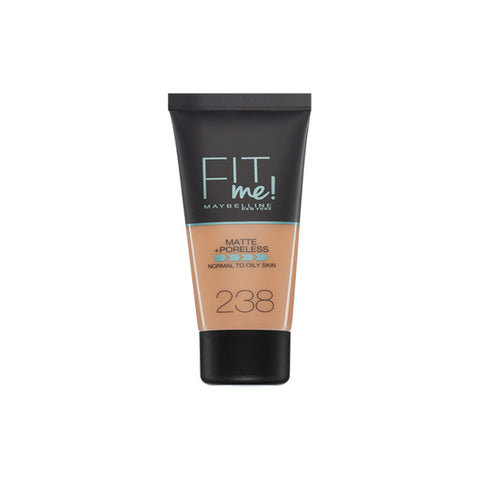 Maybelline Fit Me Matte &amp; Poreless Foundation 238 Rich Tan 30ml