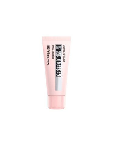 Maybelline Instant Anti-Age Perfector 4-in-1 matte foundation stick in medium, featuring smooth application and natural finish.