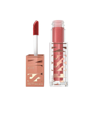 Maybelline Sunkisser liquid blush and bronzer in shade 06 City Sizzle, 4.7ml, with a sleek liquid application bottle.