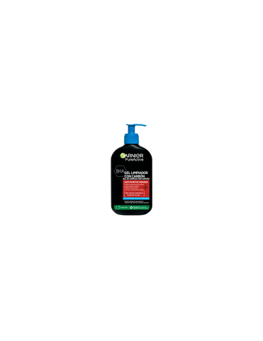Garnier Pure Active Hydrating Gel Cleanser in a 250ml bottle, designed for deep cleansing and hydration.