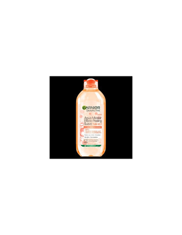 Garnier Skinactive Agua Micelar Todo En 1 400ml bottle, facial cleansing water, clear liquid with blue cap and label.