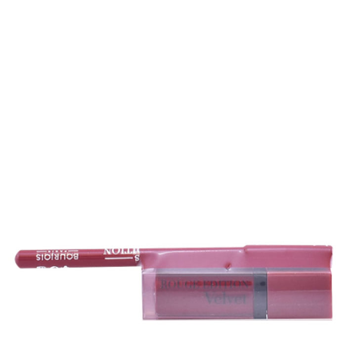 Bourjois Rouge Edition Velvet Lipstick 08 Grand Cru Set 2 Pieces Jag Couture London - New York