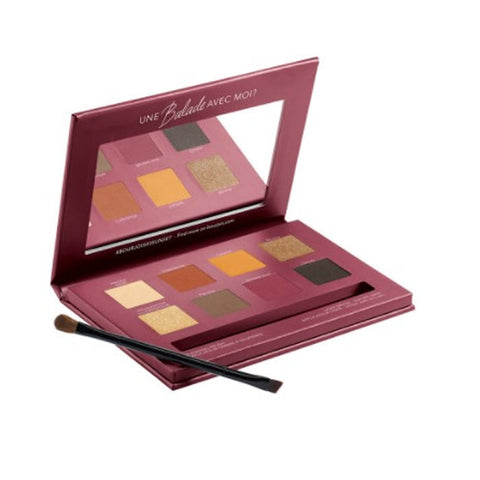 Bourjois Nº3 Quai De Seine Sunset Eyeshadow Palette by Jag Couture London, featuring four warm-toned eyeshadows in a compact.