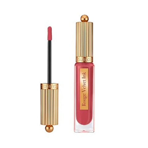 Jag Couture London Rouge Velvet Ink 25 in 3.5ml, deep red liquid lipstick with matte finish, displayed in a sleek tube.