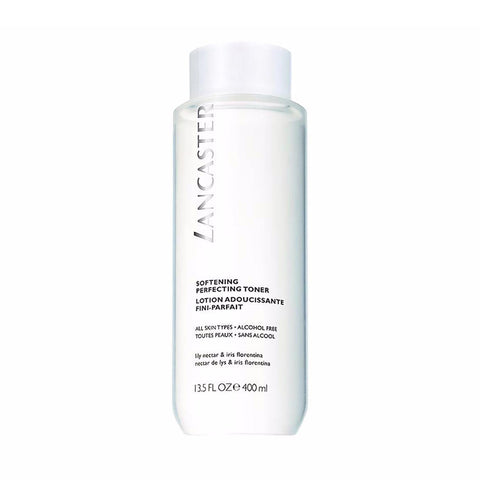 Jag Couture London New York Lancaster Cleansers Softening Perfecting Toner 400ml bottle on a white background