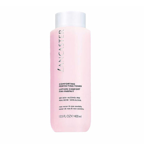 Jag Couture London New York Lancaster Cleansers Comforting Perfecting Toner 400ml bottle on display