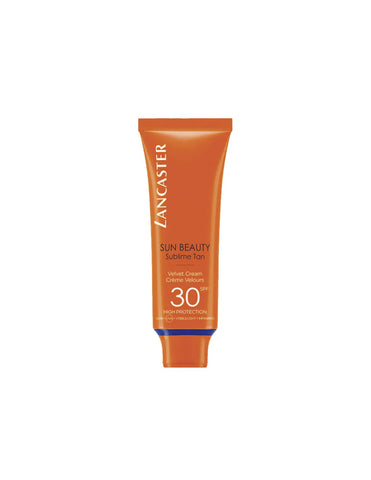 Lancaster Bronceador Facial F30 by Jag Couture London - New York, 50ml, featuring the bronzing facial product in a sleek container.
