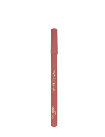 Jag Couture London Velvet Contour Lip Pencil in NoHalicious, 1.14g, featuring a sleek black and gold packaging, ready for precise lip definition.
