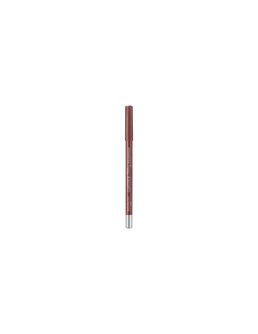 Waterproof Bourjois Contour Clubbing eye pencil in Berry Brown, 1.2g, with sharpened tip and rich brown color on a white background.