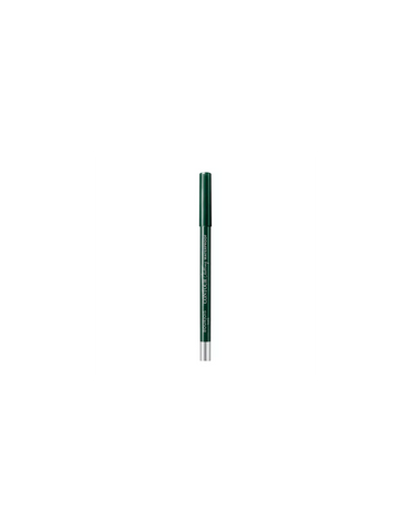 Green waterproof eye contour pencil by Bourjois Contour Clubbing, 1.2g, with sharp tip and vibrant color for precise application.