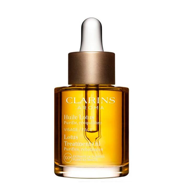 Clarins Lotus Treatment Oil Oily-Combination Skin 30ml Jag Couture London - New York