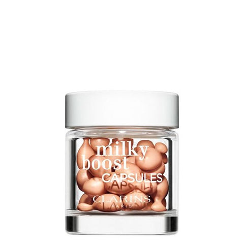 Jag Couture London Milky Boost Fond De Teint 5 30 capsules in a sleek container, showcasing the product’s elegant packaging.