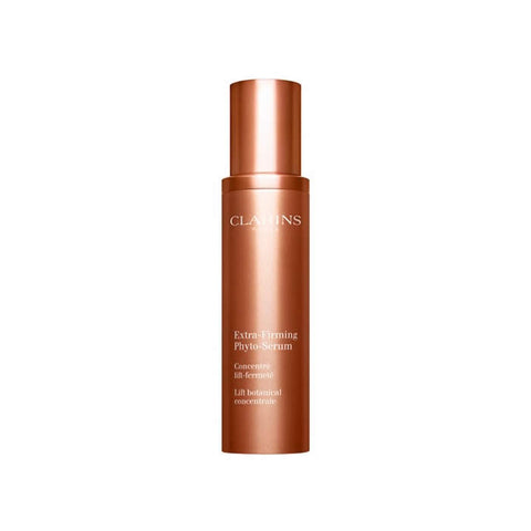 Clarins Extra-Firming Phyto-Serum Lift Botanical Concentrate in 50ml bottle, smooth serum with botanical ingredients for firming skin