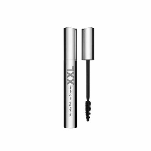 Jag Couture London New York Clarins Wonder Volume Mascara XXL 8ml tube with black brush and applicator.