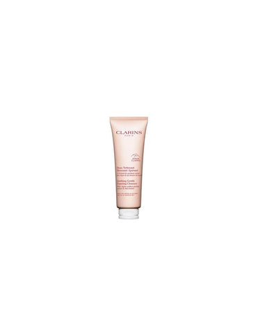 Jag Couture London New York Clarins Soothing Gentle Foaming Cleanser 125ml in a pump bottle, suitable for sensitive skin.