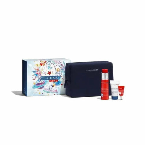 Set of four Clarins Energizing Gel 50ml bottles, featuring vibrant packaging from Jag Couture London - New York.