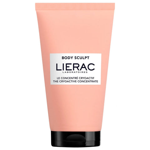 Lierac Body Sculpt Cryoactive Concentrate 150ml in a sleek bottle, designed for body contouring and skin firming.