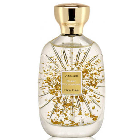 Atelier Des Ors Blanc Polychrome Eau de Parfum spray 100ml, shown in a sleek bottle with elegant design.