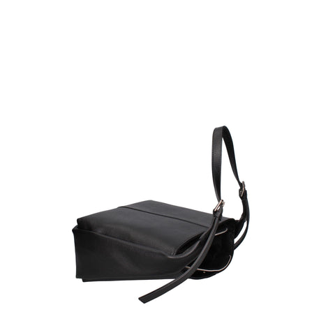 Black Roberta Rossi RR220715723FBG-D28 handbag by Jag Couture London-New York, featuring sleek design and leather texture.