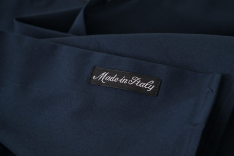 Navy Blue Cotton Dress Formal Shirt