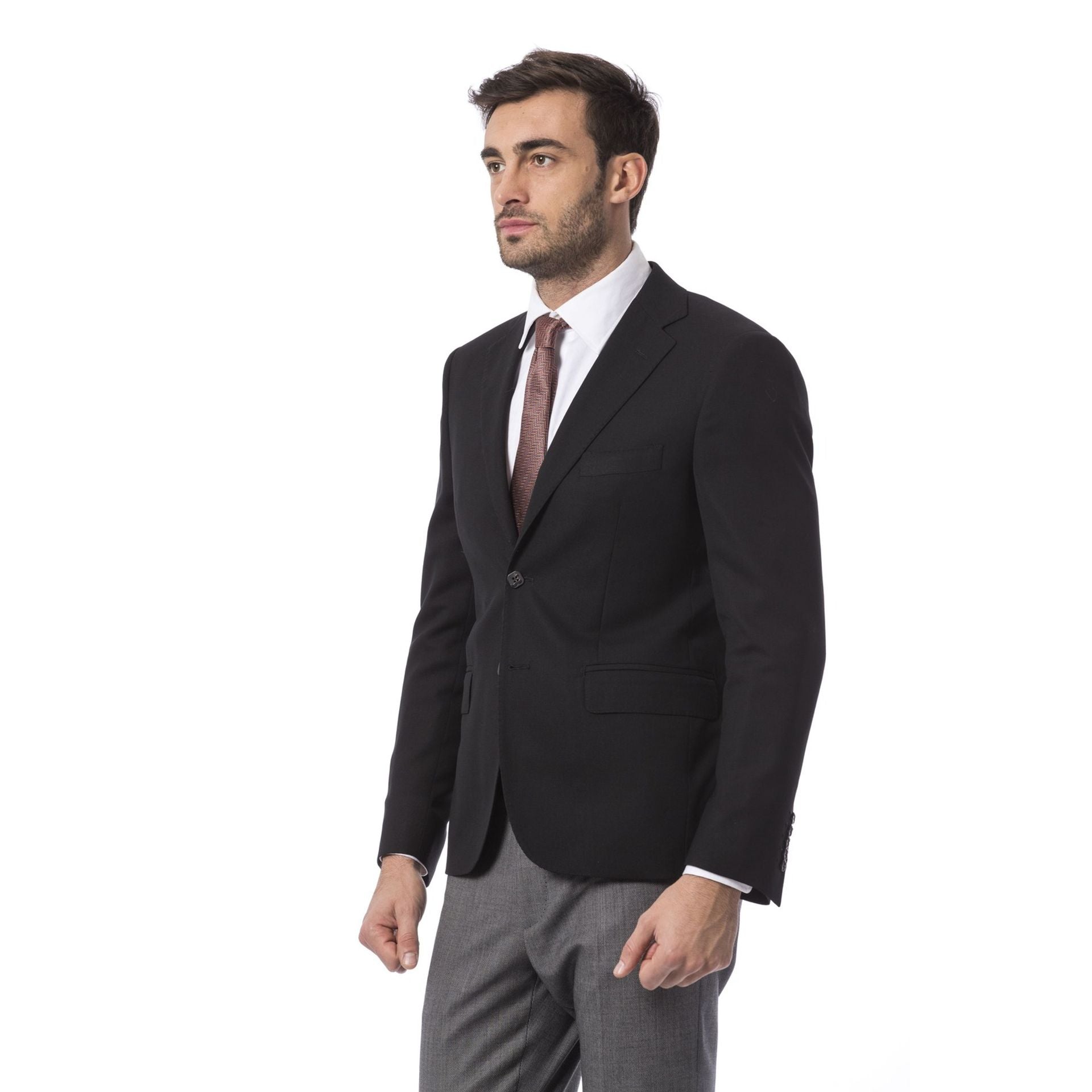 Jag Couture London Billionaire BLBO5396A10_199 men's luxury blazer with tailored fit and classic design, shown on a hanger.
