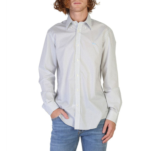 Harmont&Blaine men's casual shirt by Jag Couture London-New York, featuring a stylish print and classic collar design.